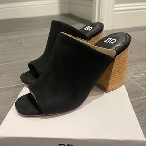 BP. Open Toe Mule Brand New